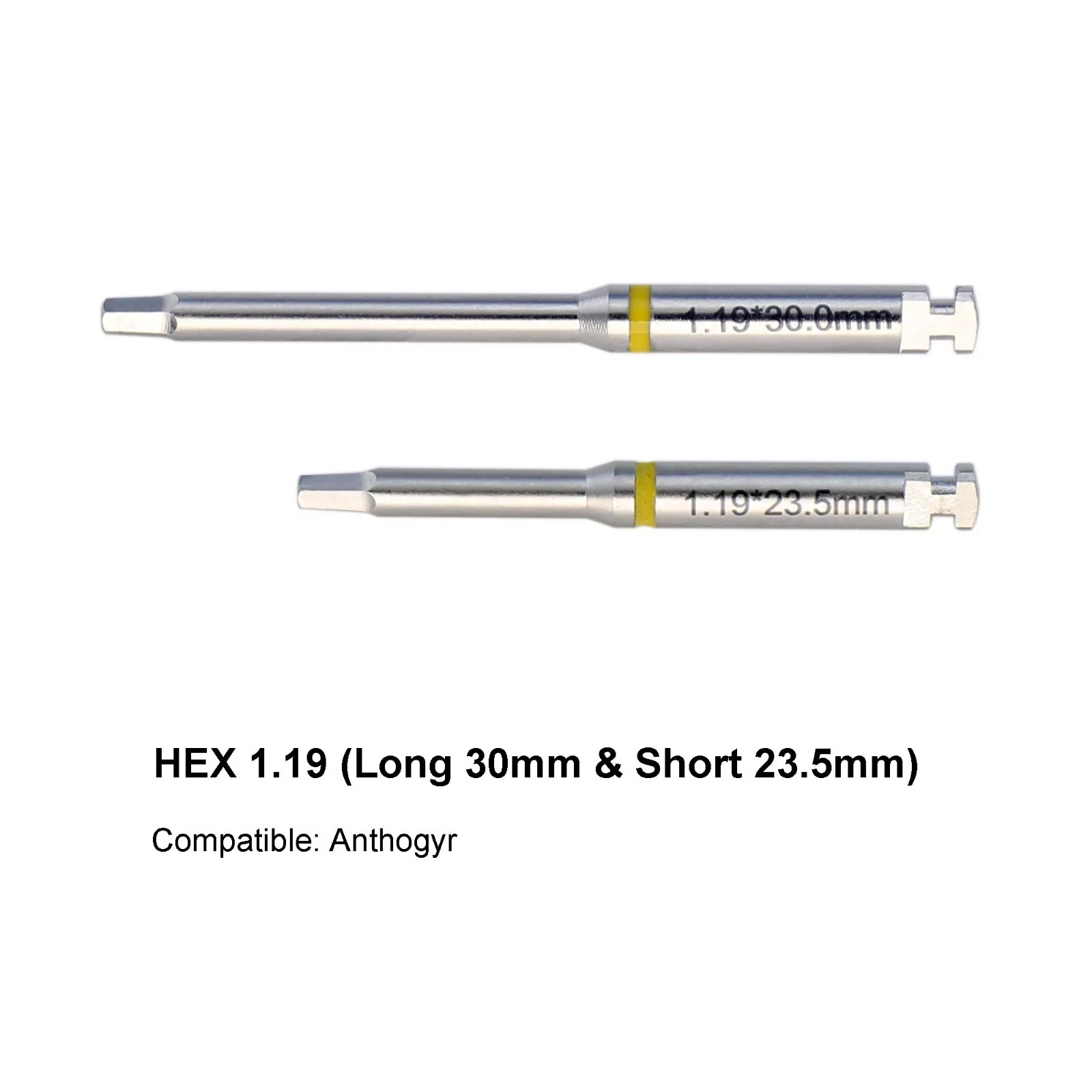 Dental Implant Abutment Latch Screwdriver Hex Drivers Stainless Long Short